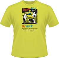 T-Shirt Hyperflite 2010 Skyhoundz World Championship