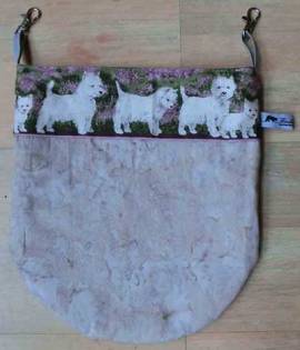 Scheiben-Sackje  West Highland Terrier - Bild vergr��ern 